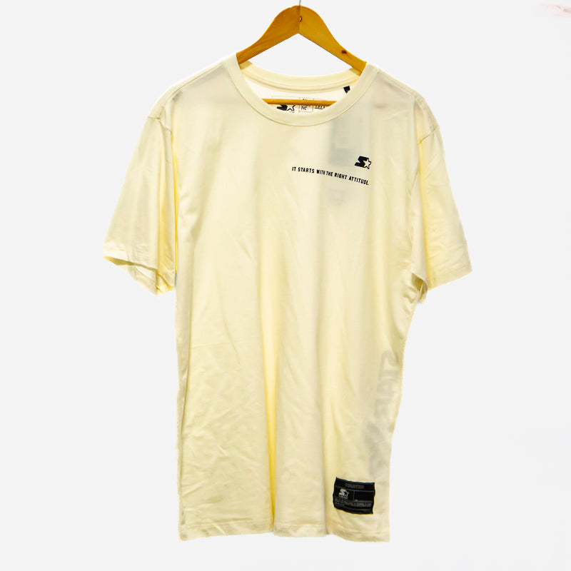 camiseta starter - creme