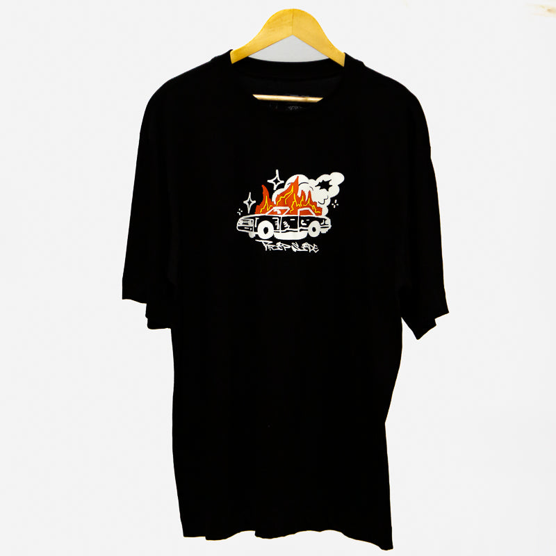 camiseta trip side - preta