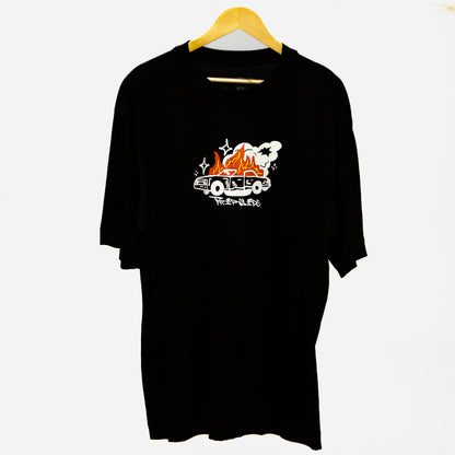 camiseta trip side - preta