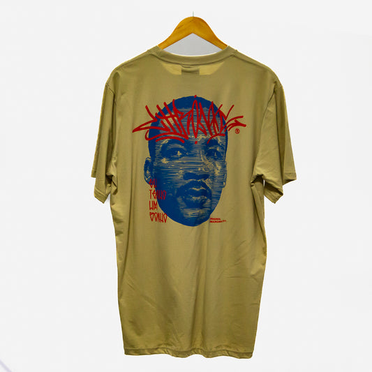 camiseta chronic - marrom