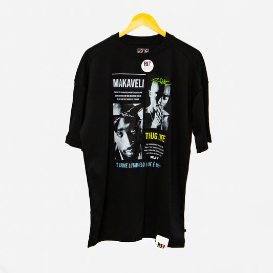 camiseta RJ7 - preta